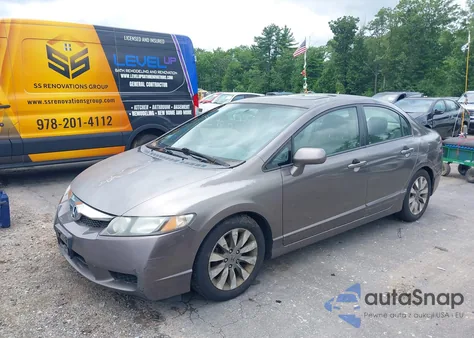 2010 Honda Civic Ex from USA, damaged, VIN 2HGFA1F81AH523505